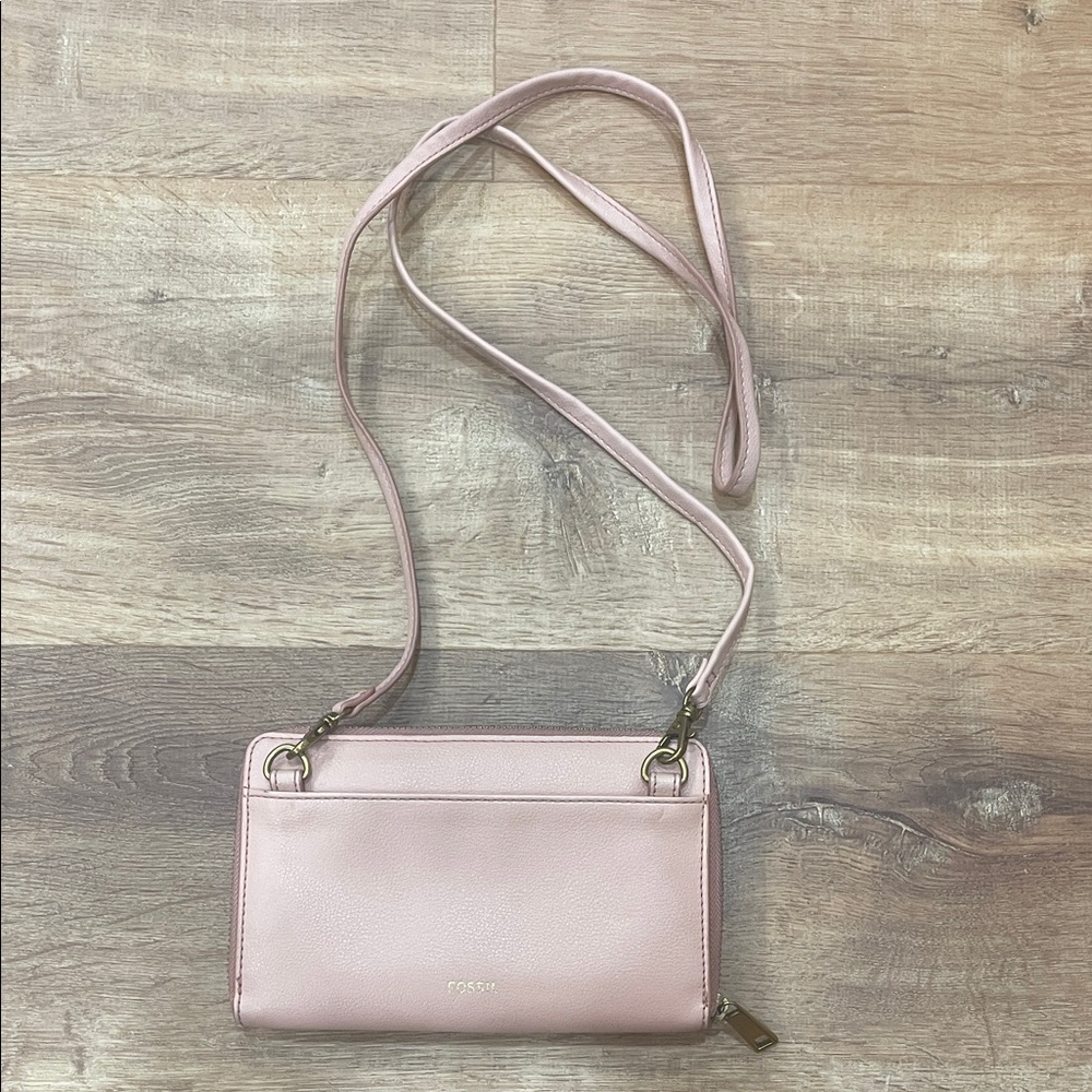 Fossil Blush Crossbody Bag